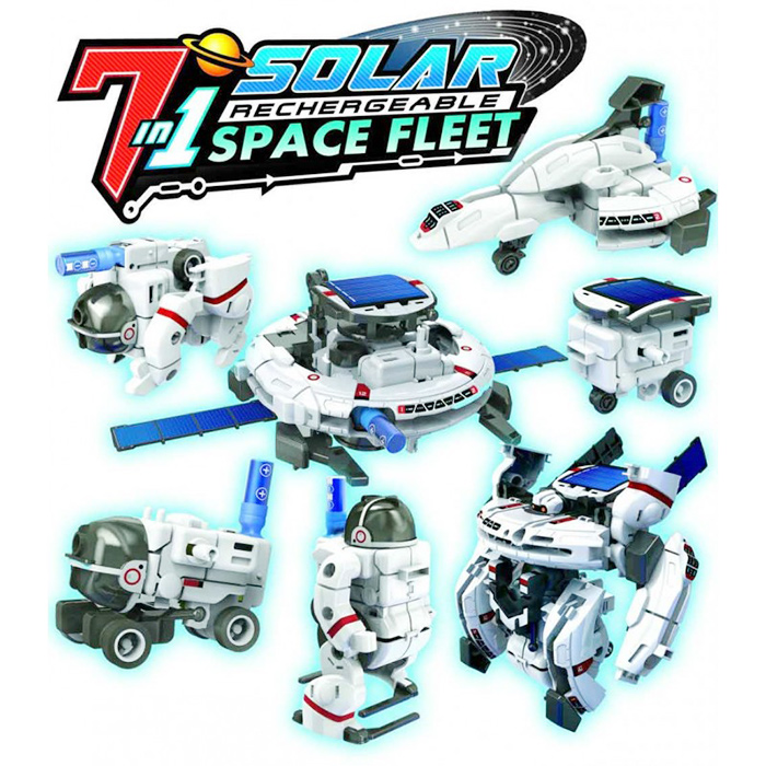 7 In One Solar Space Fleet - HD Wallpaper 