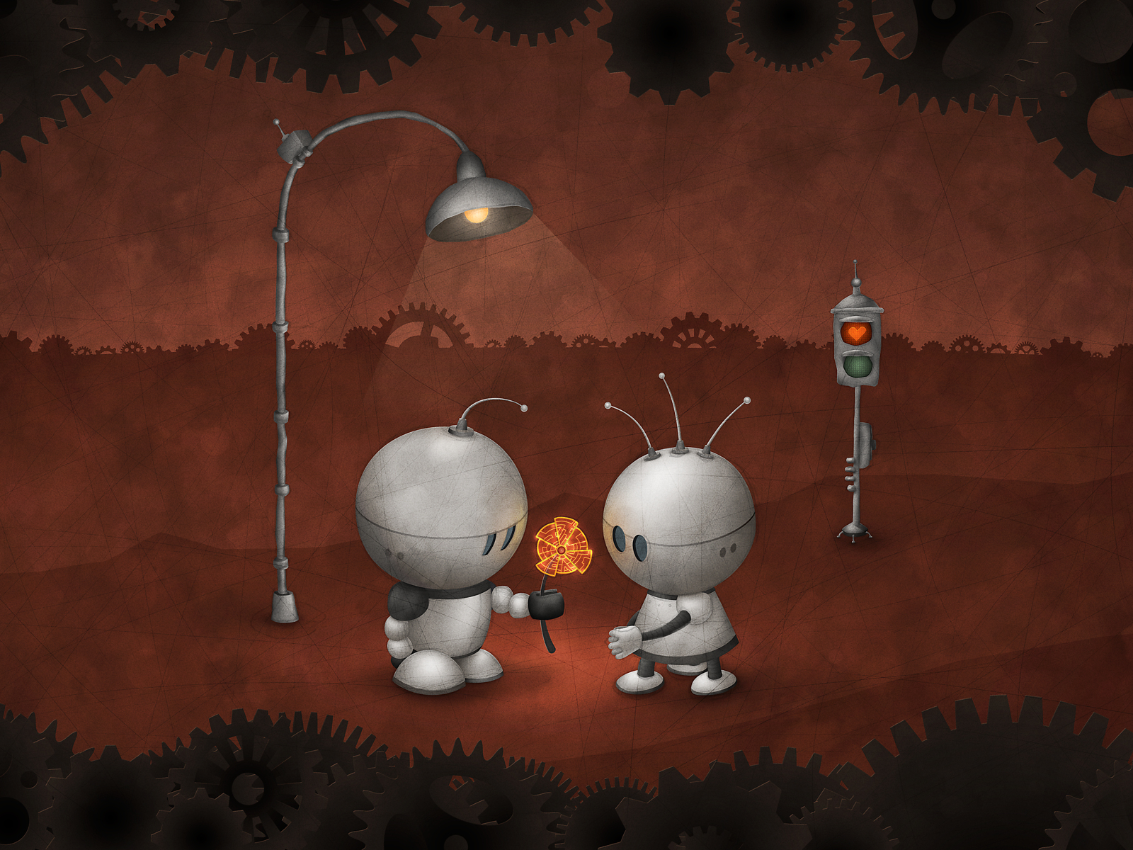 Robot Vladstudio - HD Wallpaper 