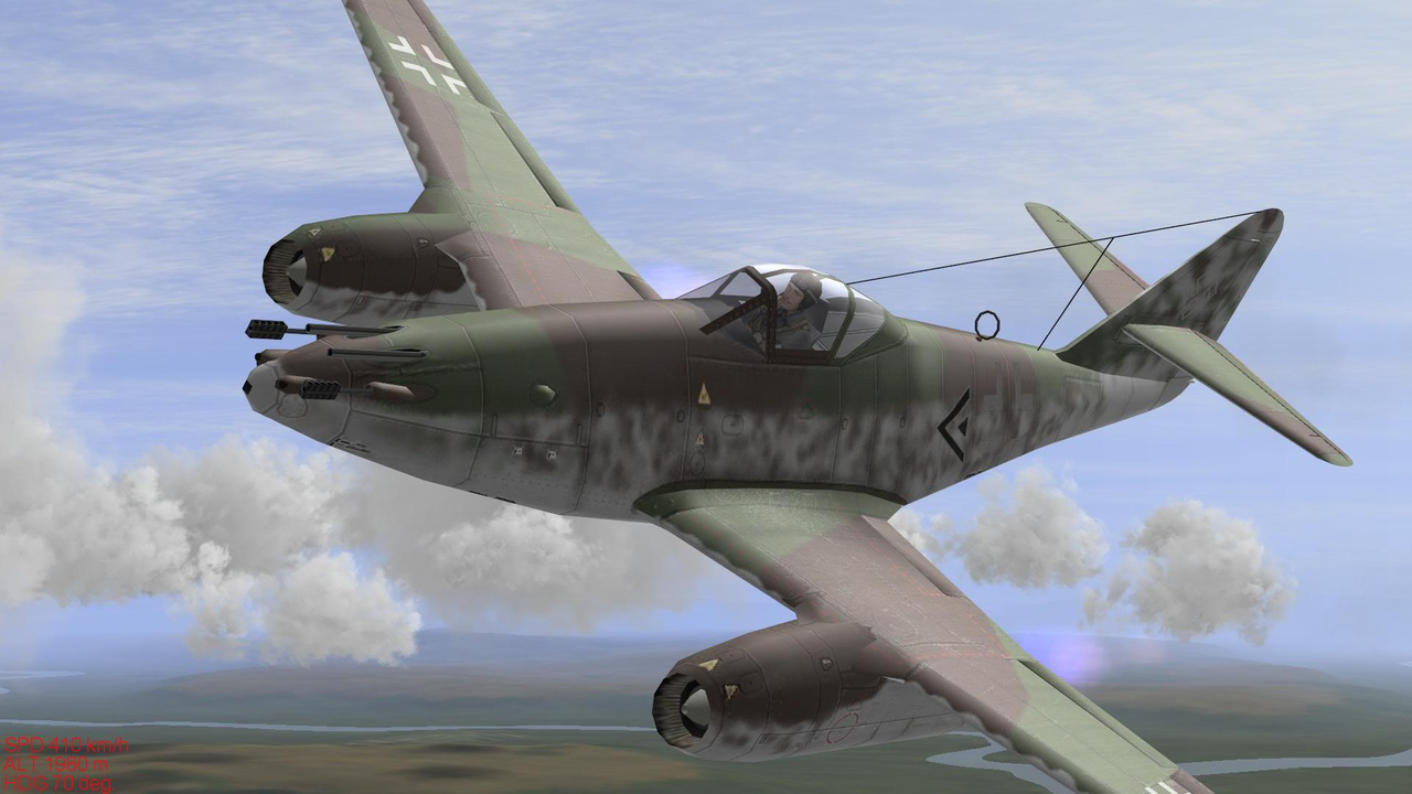 Me 262 Il 2 Sturmovik - HD Wallpaper 