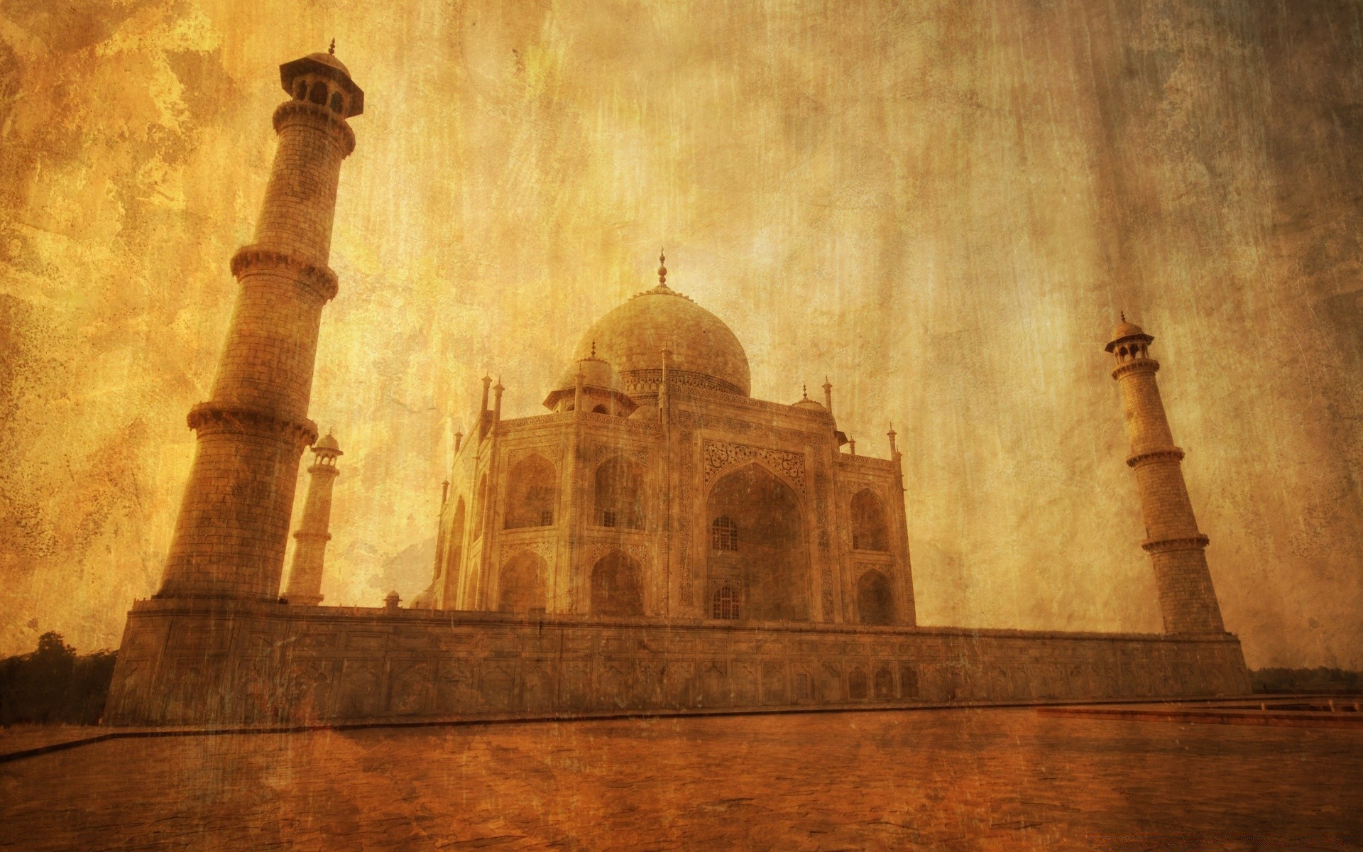 Vintage Grave Architecture Travel Ancient Religion - Taj Mahal - HD Wallpaper 