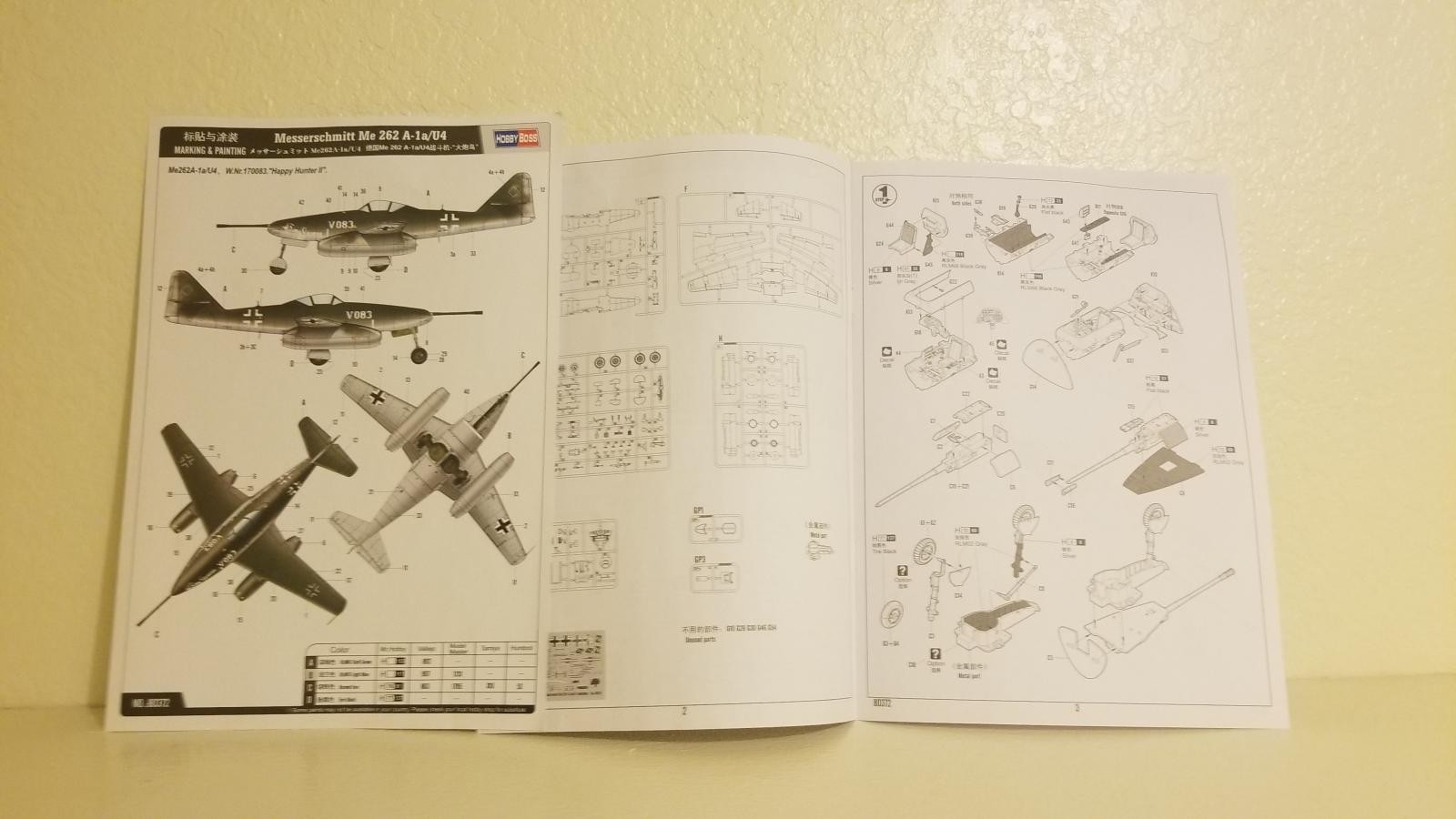 Hobby Boss Me 262a 1a U3 - HD Wallpaper 