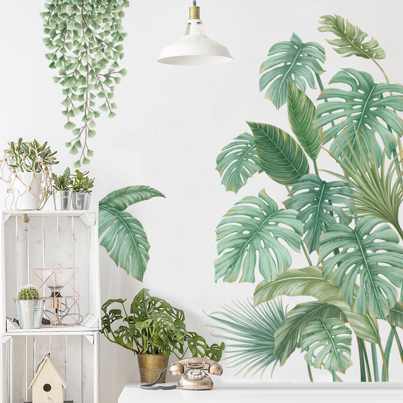 3D Vivid Green Plants Grid Wall Stickers DILIBRA Greenery and Flower Wallpaper for Bedroom Living Room Office Classroom Home Decoration Magic Tropical Palm Leaves Haning Vine Wall Decal 3D Vivid Green Plants Grid Wall Stickers DILIBRA Greenery and Flower Wallpaper for Bedroom Living Room Office Classroom Home Decoration Magic Tropical Palm Leaves Haning Vine Wall Decal