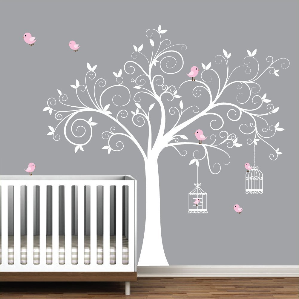 Tree Nursery Wall Stickers - HD Wallpaper 