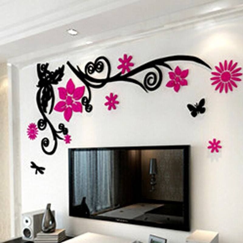 Download 3d Wallpaper Stickers For Wall Teahub.io