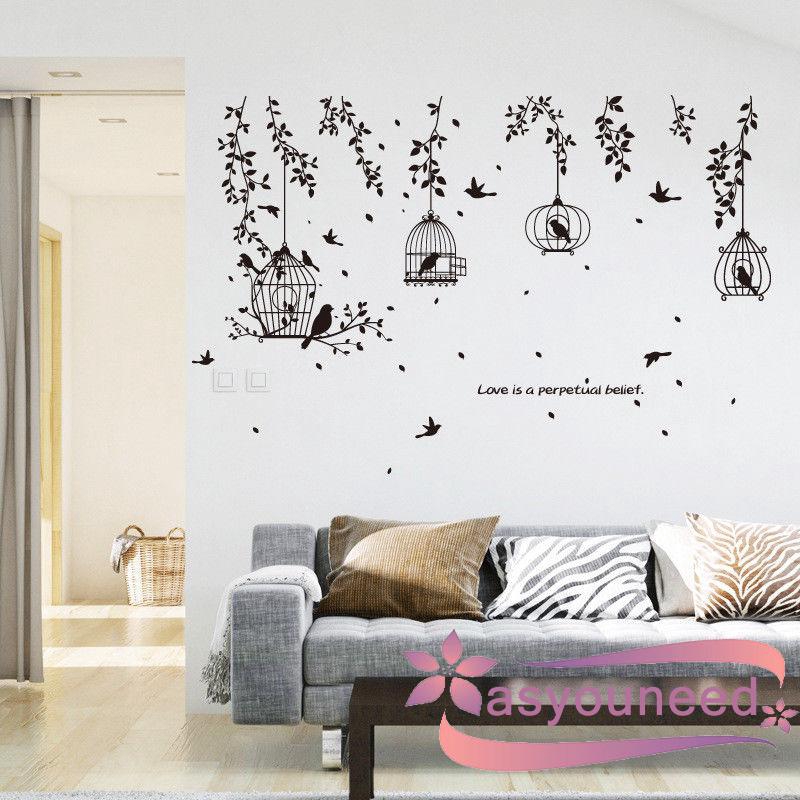 Wall Stickers For Drawing Room - HD Wallpaper 