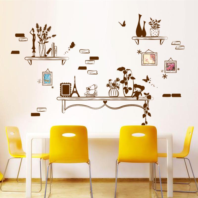 Wall Sticker Design For Bedroom - HD Wallpaper 