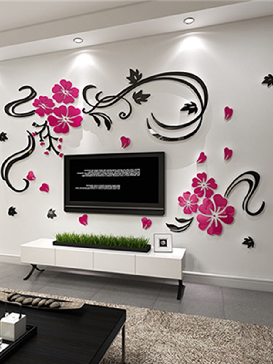 Wall Stickers In Bedroom - HD Wallpaper 