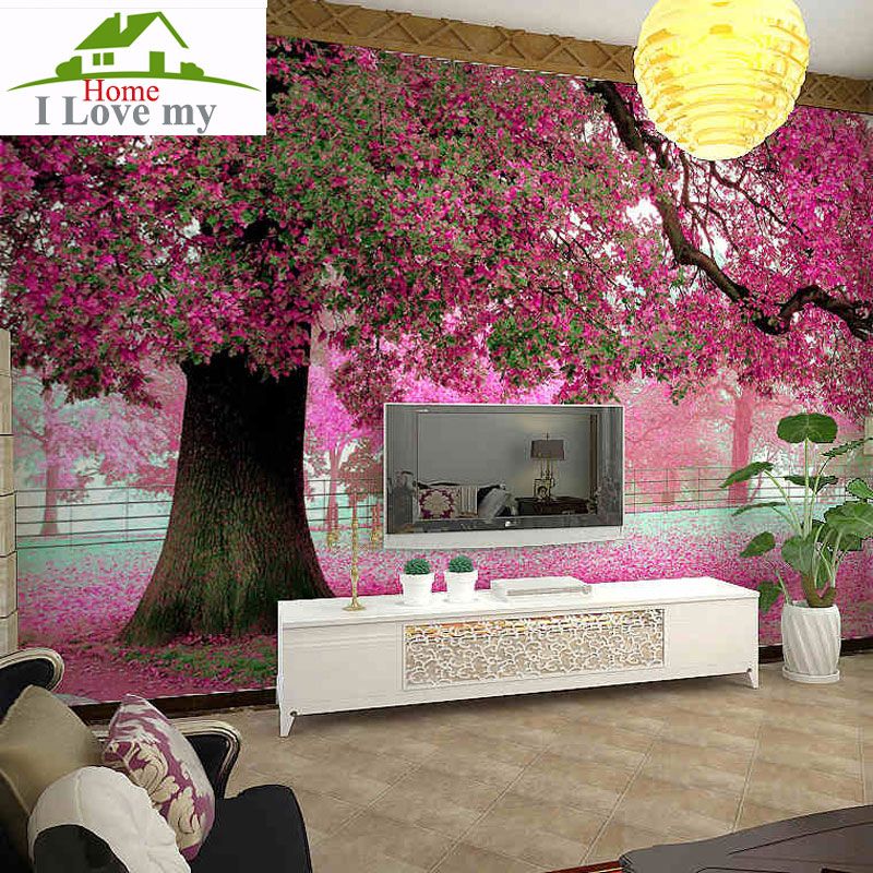 Tree 3d Wallpaper Romantic - HD Wallpaper 