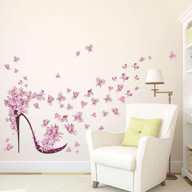 Bedroom Butterfly Wall Decor - HD Wallpaper 