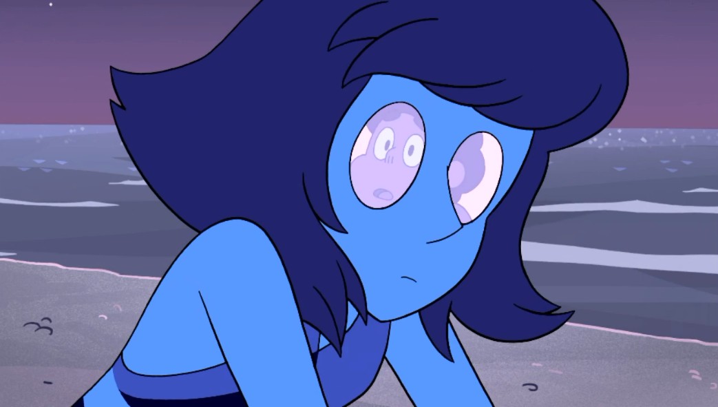 Lapis Eyes When Her Gem Was Cracked - Steven Universe Cracked Lapis - HD Wallpaper 