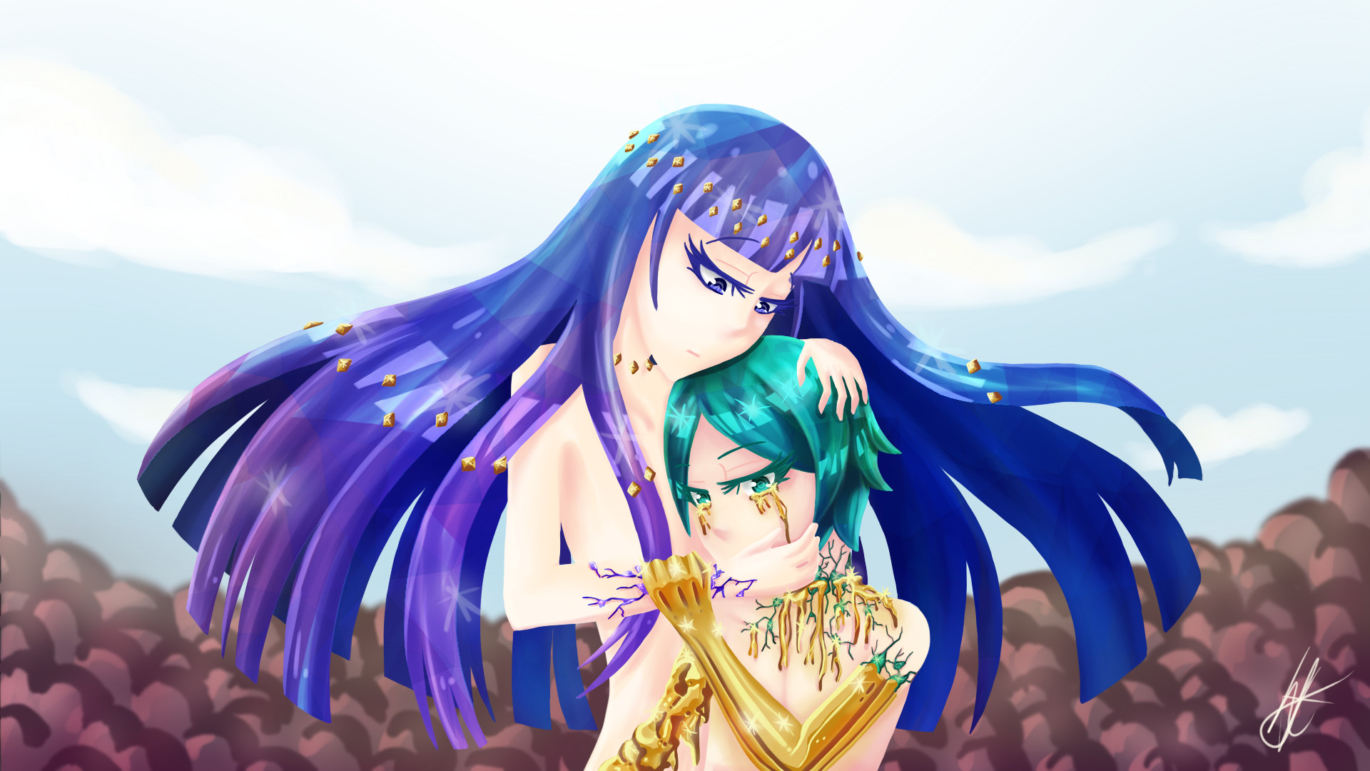Houseki No Kuni Lapis Phos - HD Wallpaper 