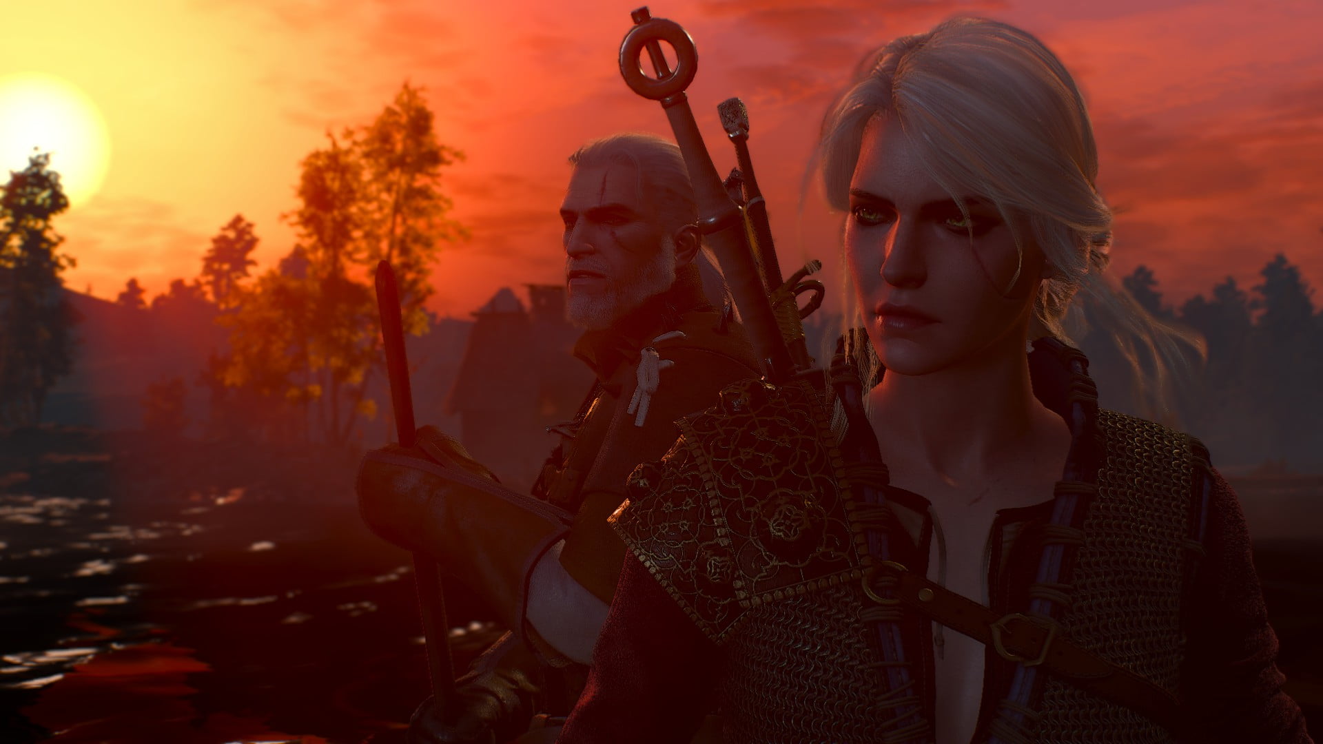 Witcher 3 Hd Cirilla - HD Wallpaper 