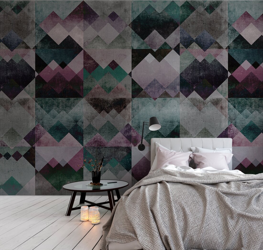 Kathrin Und Mark Patel Photo Wallpaper Zigzag 2 Dd111206 - Patel Orchid Garden 3 - HD Wallpaper 