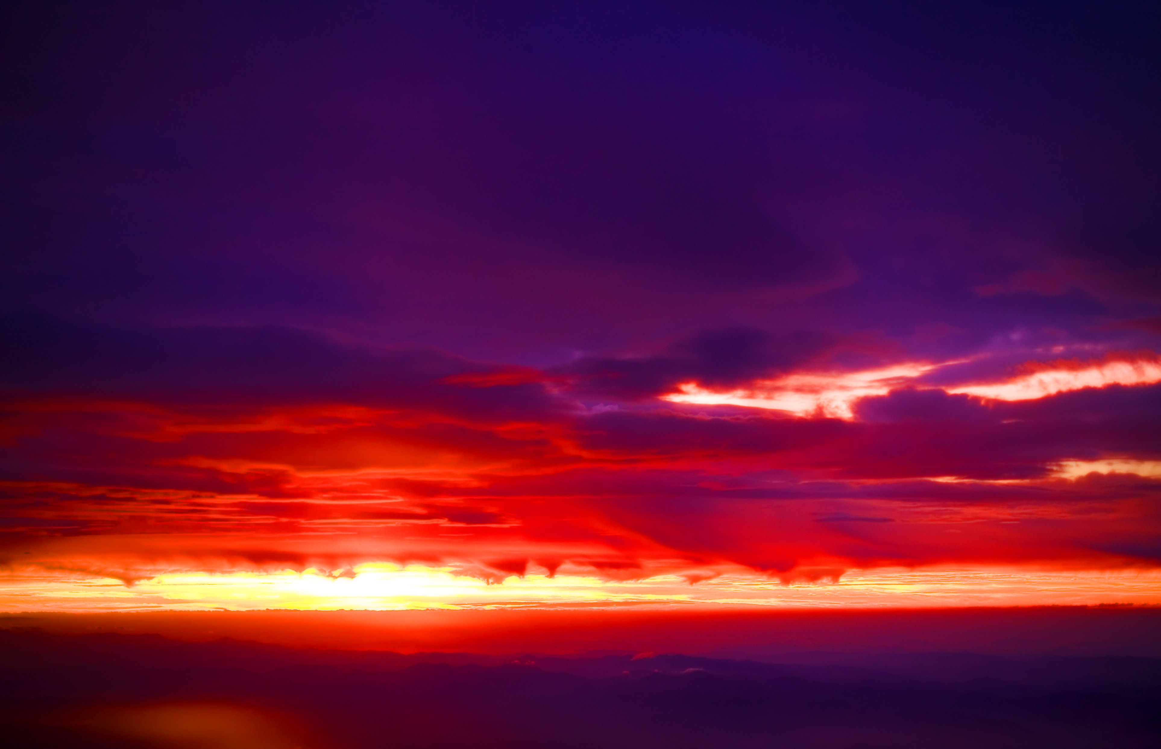 Puesta Del Sol Wallpapers - Atardecer Cielo Rojo - HD Wallpaper 