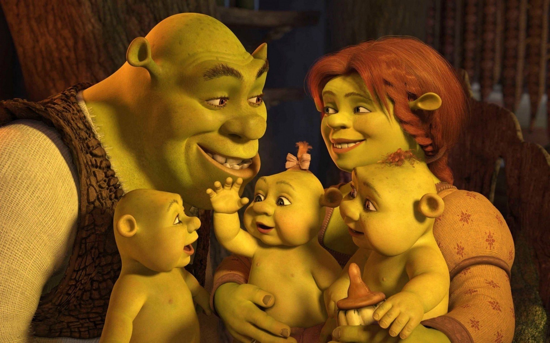 1920x1200, Fiona Wallpapers Shrek 2 
 Data Id 392480 - Shrek's Family - HD Wallpaper 