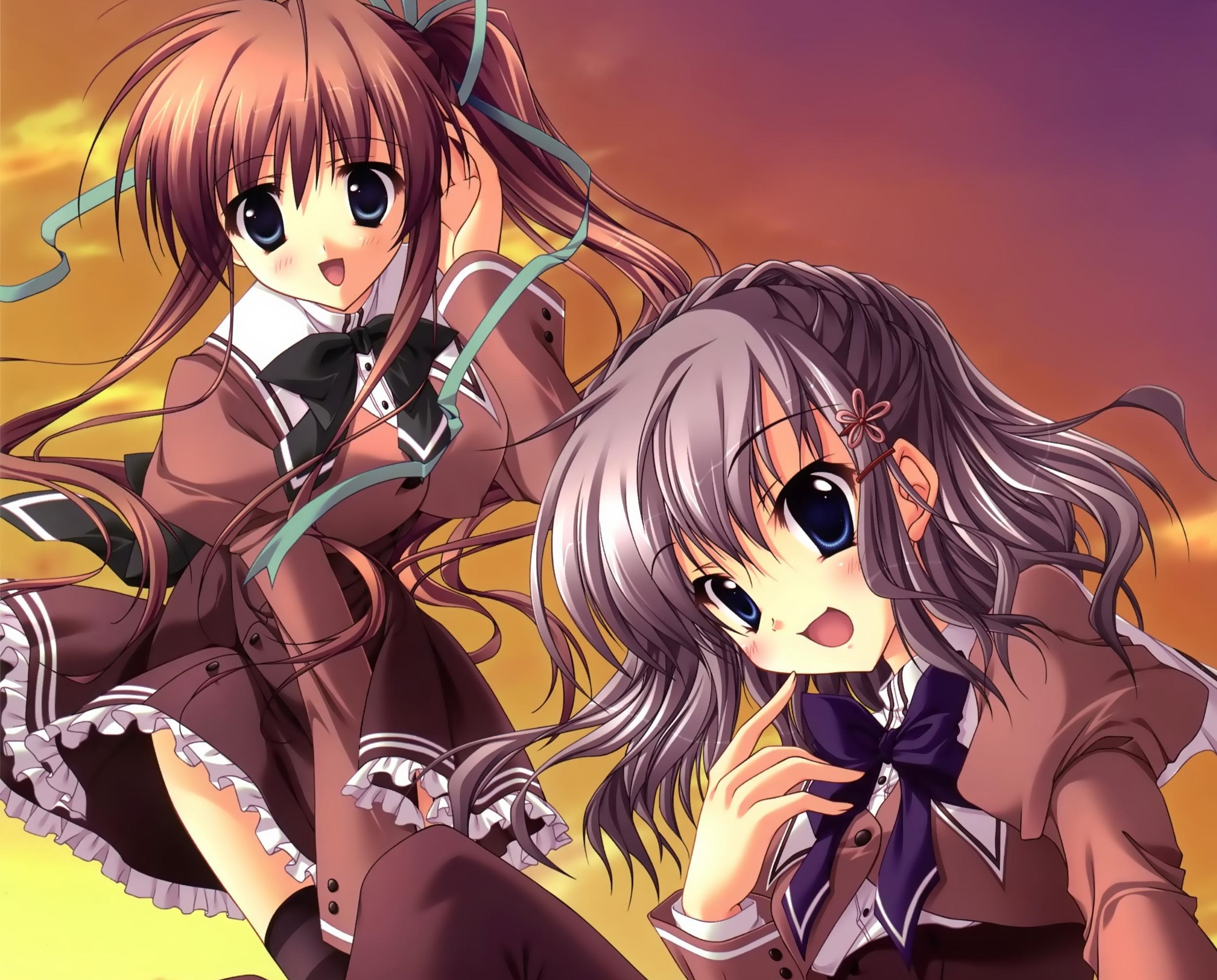 Download Anime Akaneiro Ni Somaru Saka - HD Wallpaper 