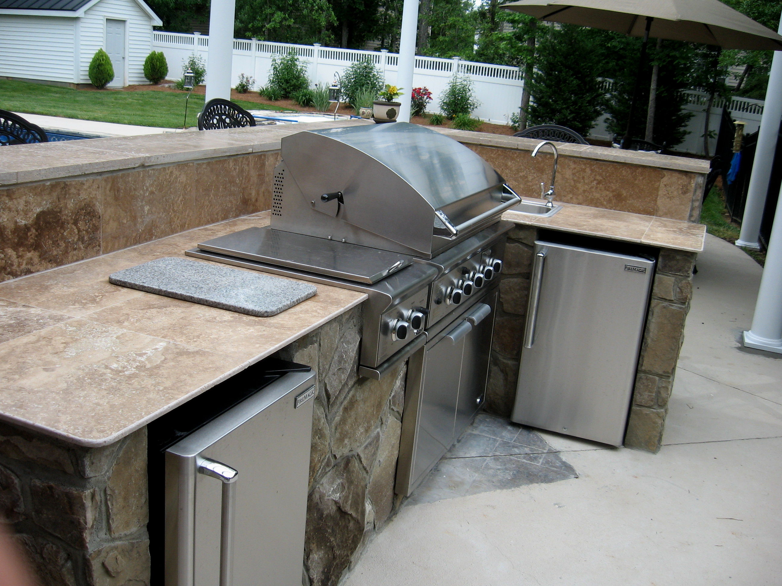 Porcelain Countertop Outdoor Kitchen 2592x1944 Wallpaper teahub.io