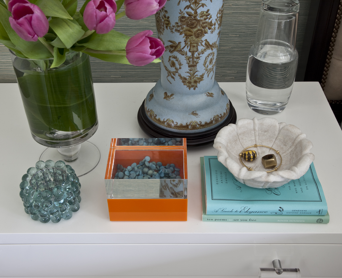 Navy Grasscloth Home Design Ideas Pictures Remodel - Centrepiece - HD Wallpaper 