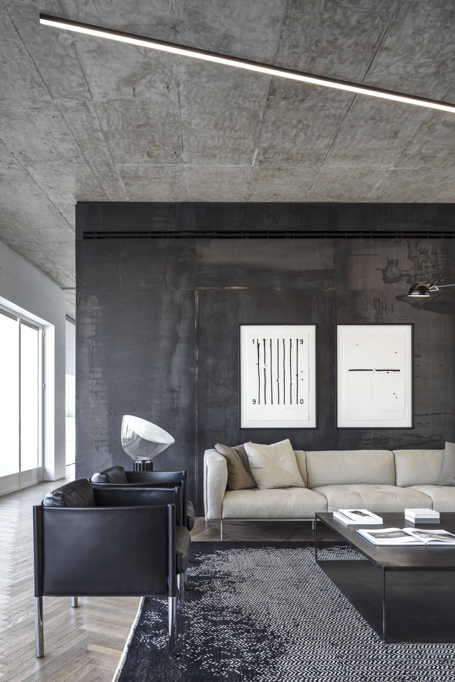 Bauhaus Loft Interior Tel Aviv Designed By Iris Axelrod - Bauhaus Interior Design Style - HD Wallpaper 