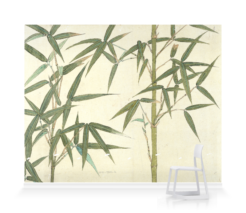 Bamboo Mural - HD Wallpaper 