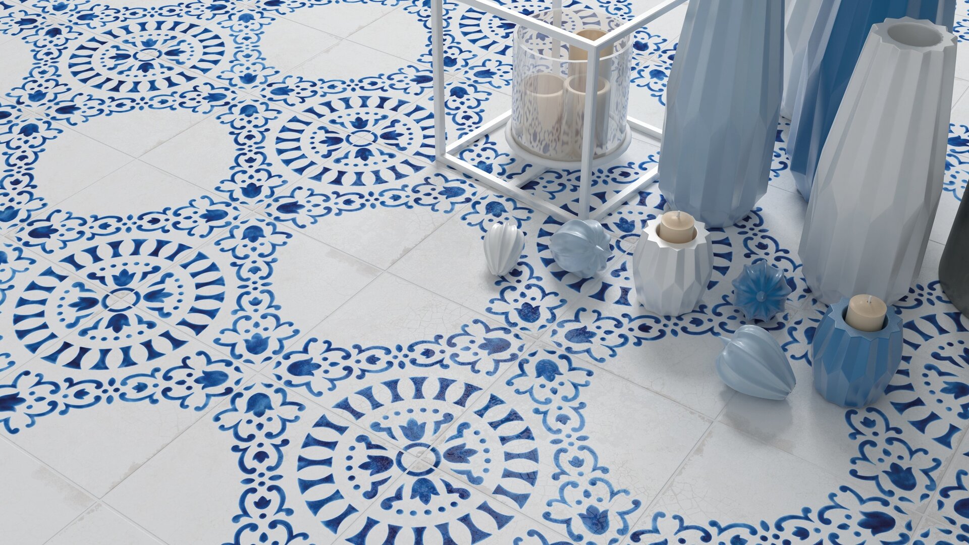 Moroccan Style Tiles Bathroom - HD Wallpaper 