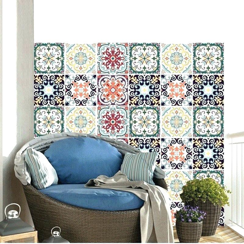 Moroccan Kitchen Tiles Wall And Interiors Discover - Wall Decal - HD Wallpaper 