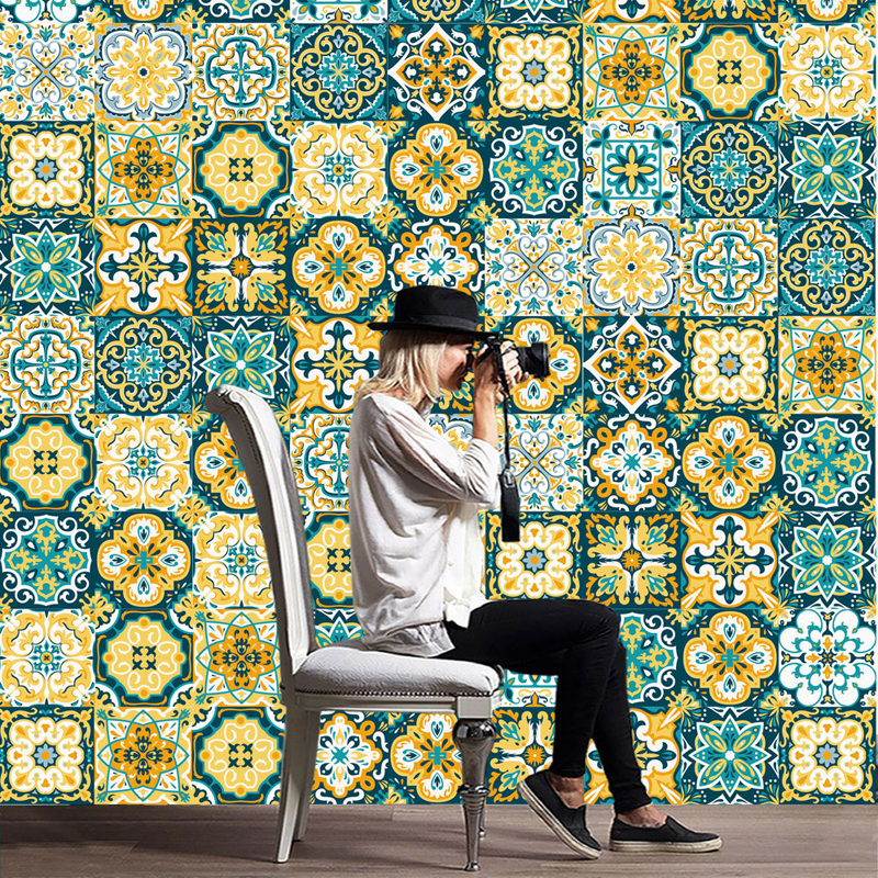 Moroccan Textured Tiles - HD Wallpaper 