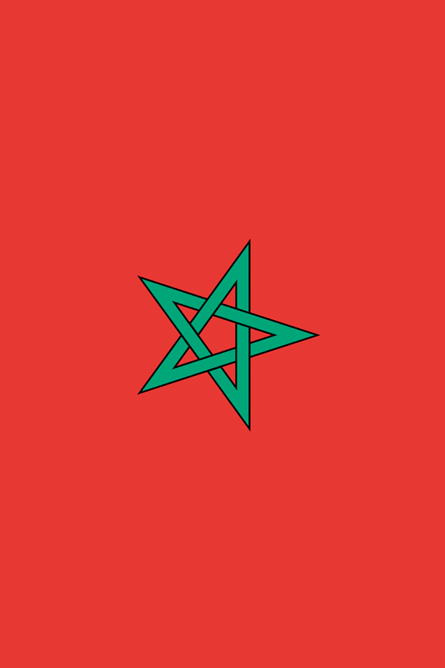 Morocco Flag Wallpaper - Morocco Flag Iphone Background - HD Wallpaper 