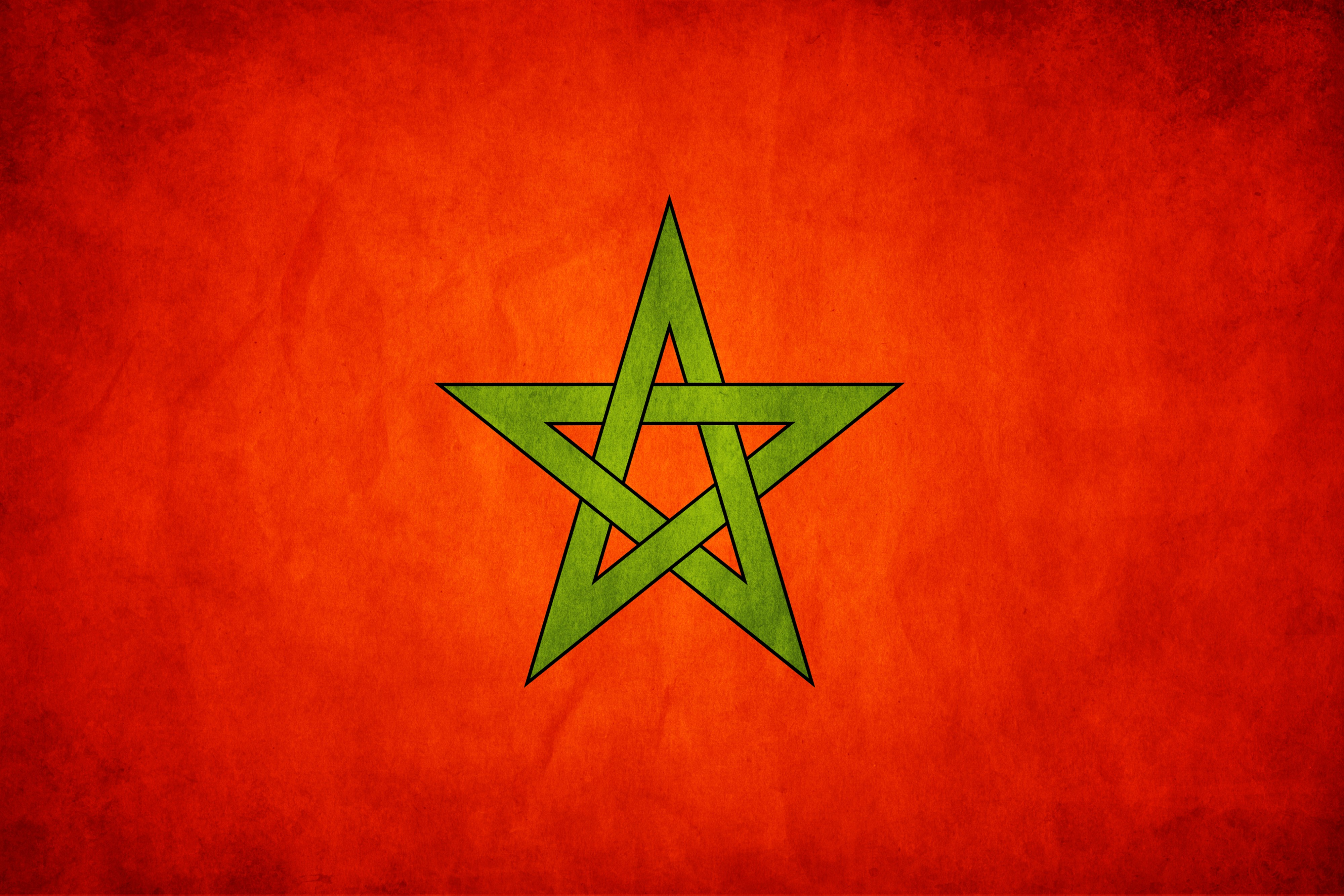 Morocco Flag Wallpaper Hd - HD Wallpaper 