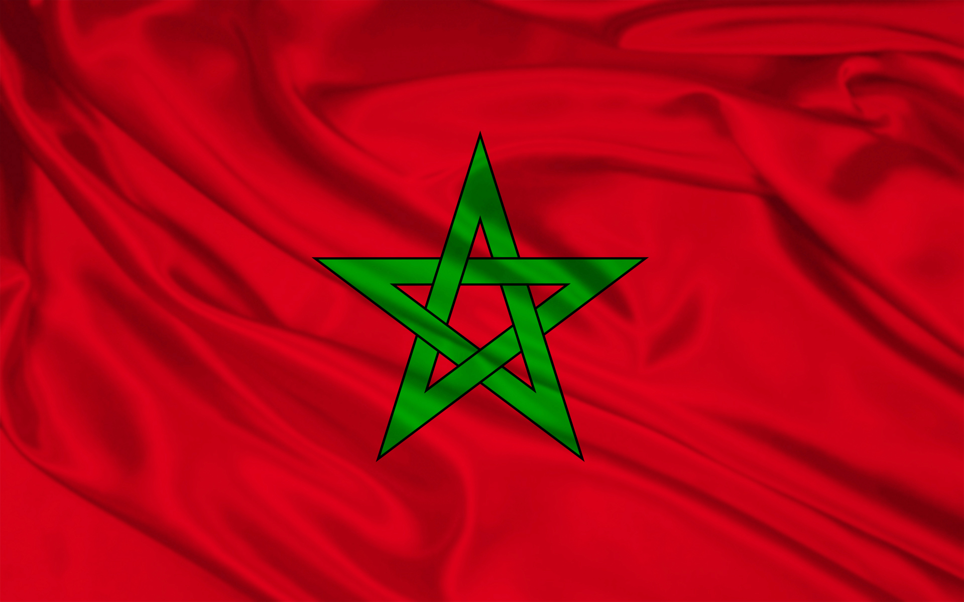 Moroccan Flag - HD Wallpaper 