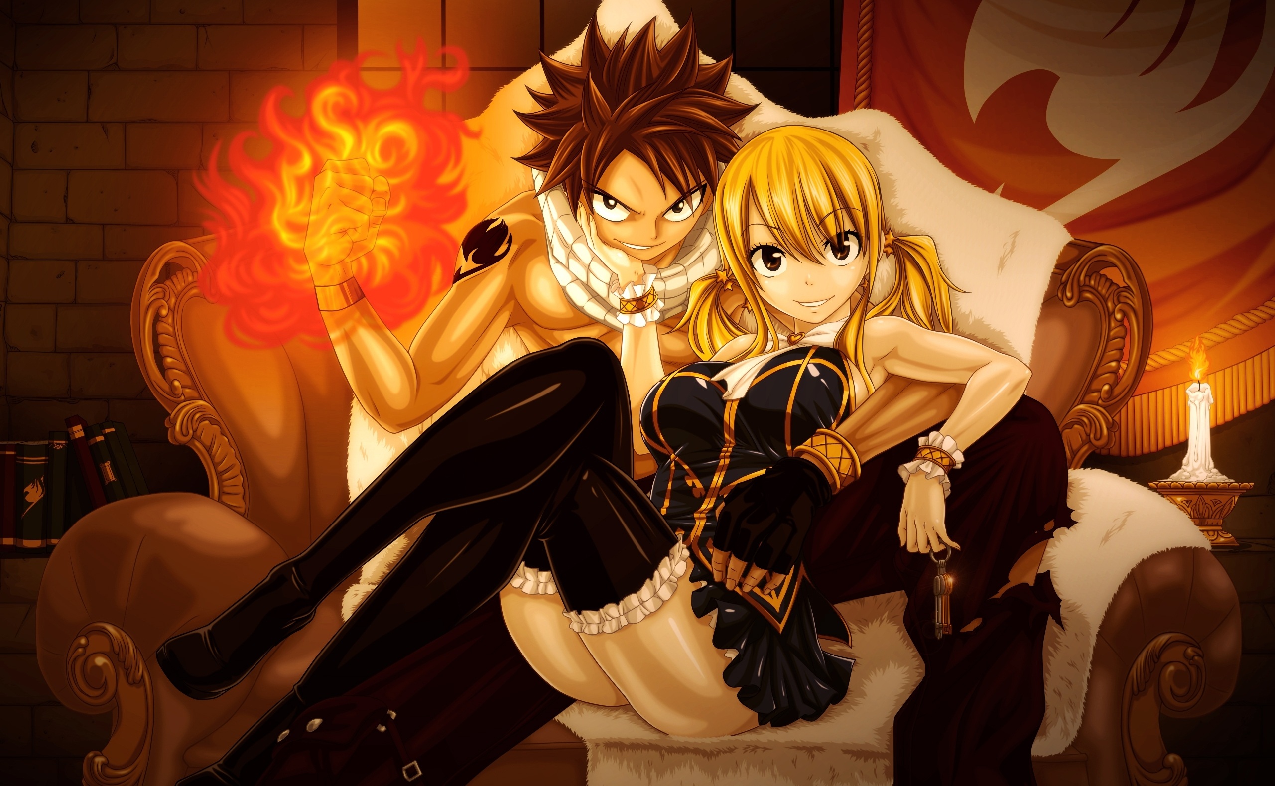 Fairy Tail Wallpaper Nalu - HD Wallpaper 