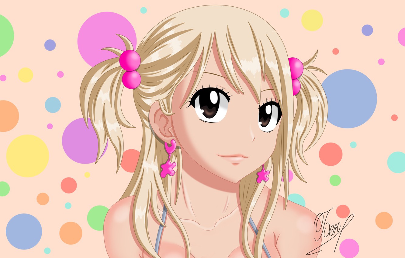 Photo Wallpaper Blonde, Lucy, Fairy Tail, Lucy Heartfilia, - Heartfilia Lucy Hiro Mashima - HD Wallpaper 