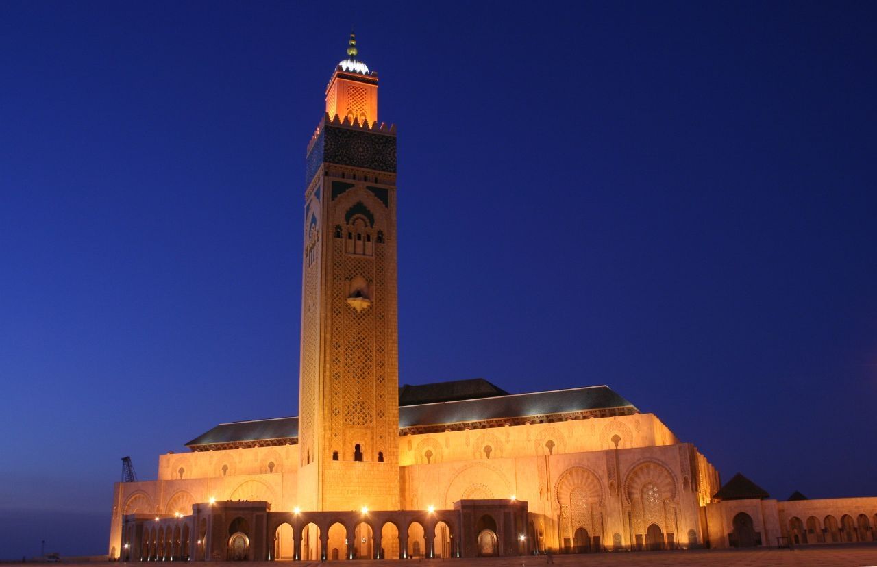 Hassan Ii Mosque - HD Wallpaper 