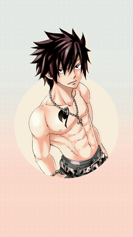 Gray Fullbuster Mobile Wallpapers [540x960] ⋆ ⋆ ⋆ ↳ - Gray Fairy Tail Arts - HD Wallpaper 