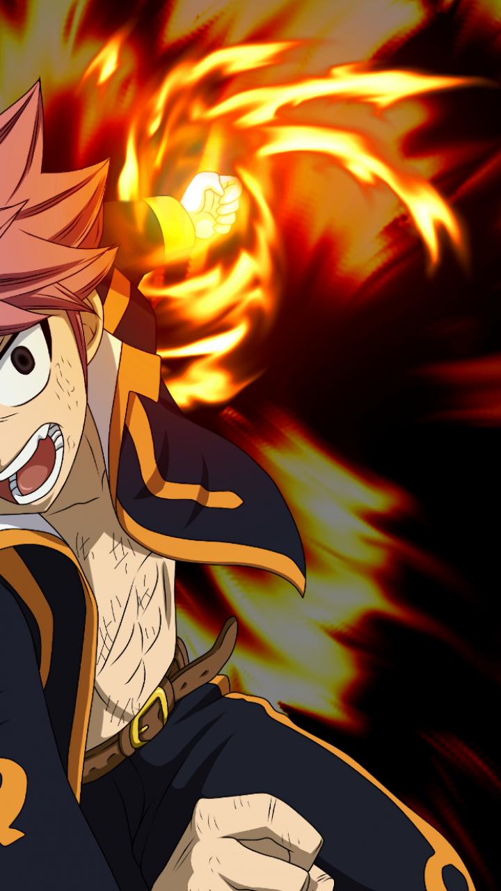 Fairy Tail, Natsu Dragneel, Attack, Flames - Fairy Tail Wallpaper Natsu - HD Wallpaper 
