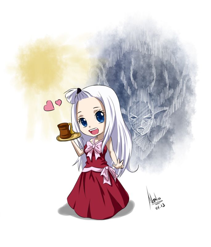 Fairy Tail Mirajane Chibi - HD Wallpaper 
