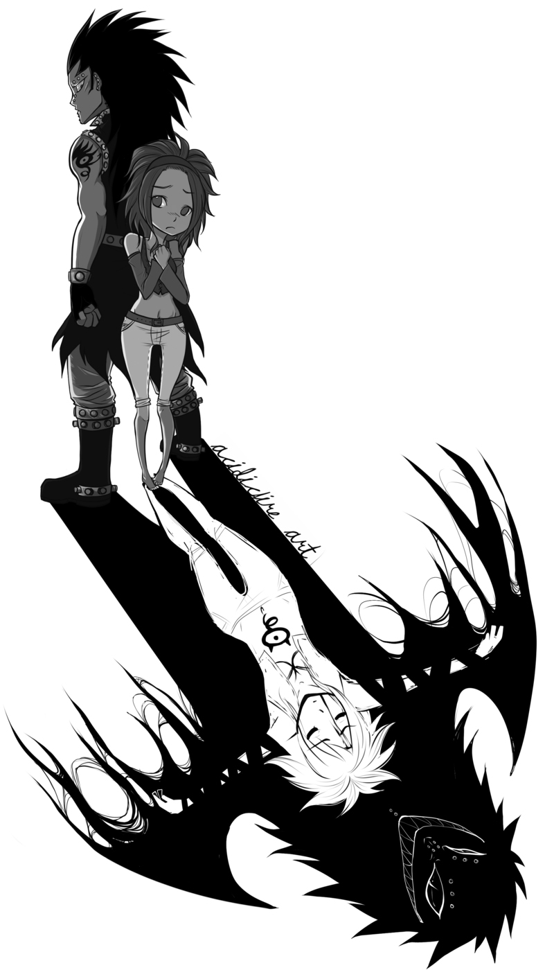 Fairy Tail Gajeel Back - HD Wallpaper 