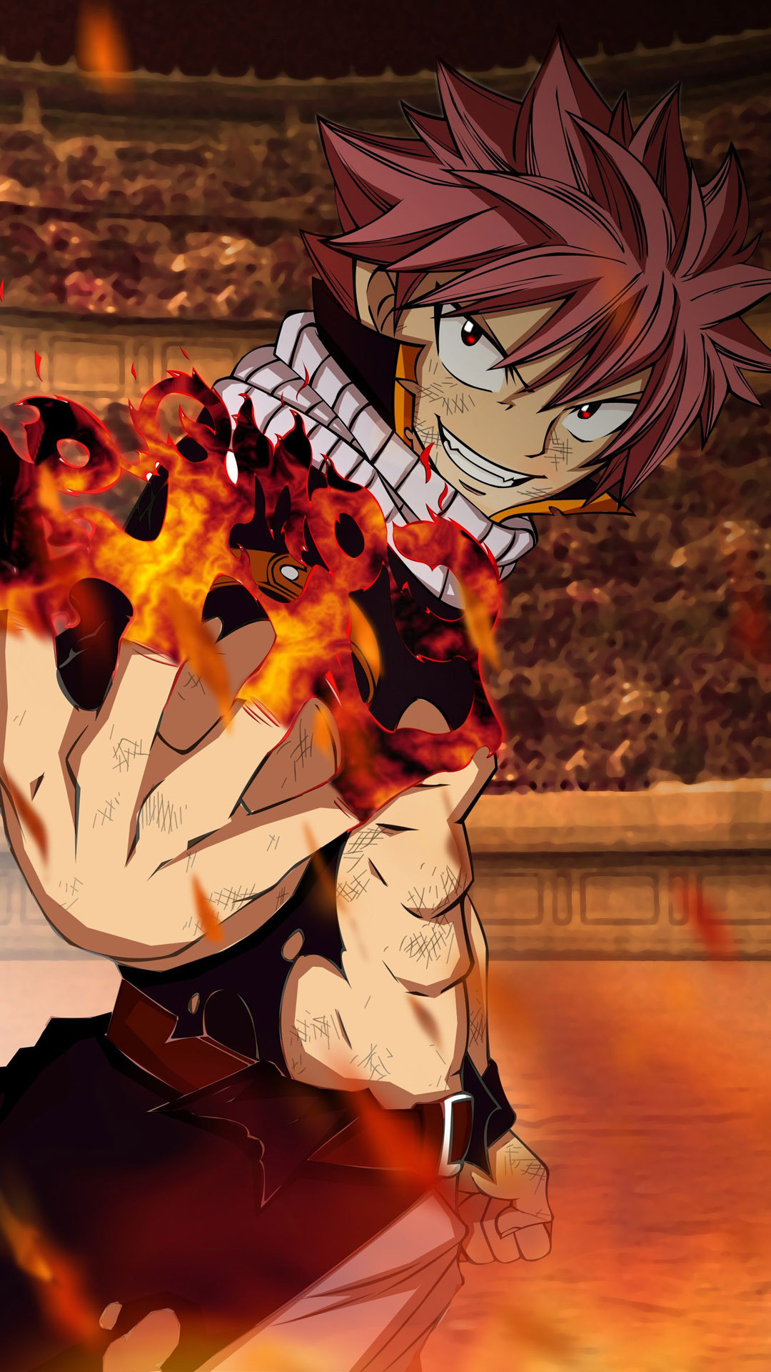 Natsu Dragneel - Hd Fairy Tail Wallpaper For Mobile - HD Wallpaper 