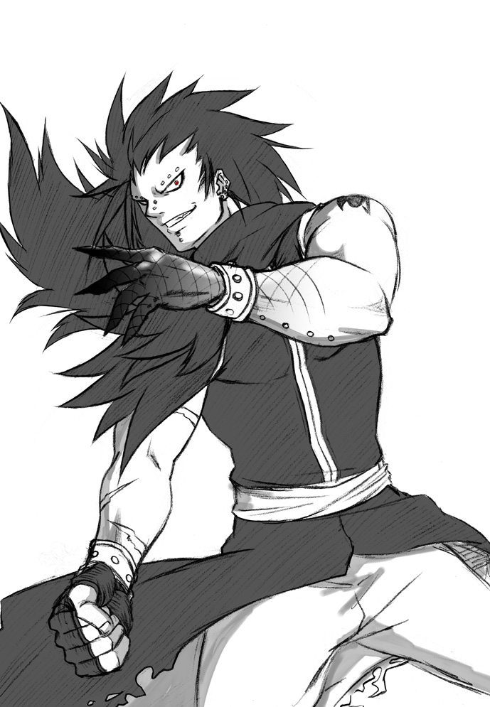 Gajeel Fairy Tail - HD Wallpaper 