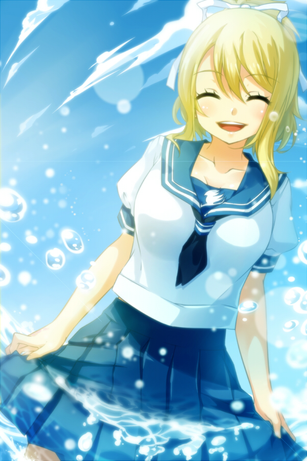 Anime, Pixiv Id 553601, Fairy Tail, Lucy Heartfilia, - Fairy Tail Lucy Heartfilia Fanart - HD Wallpaper 