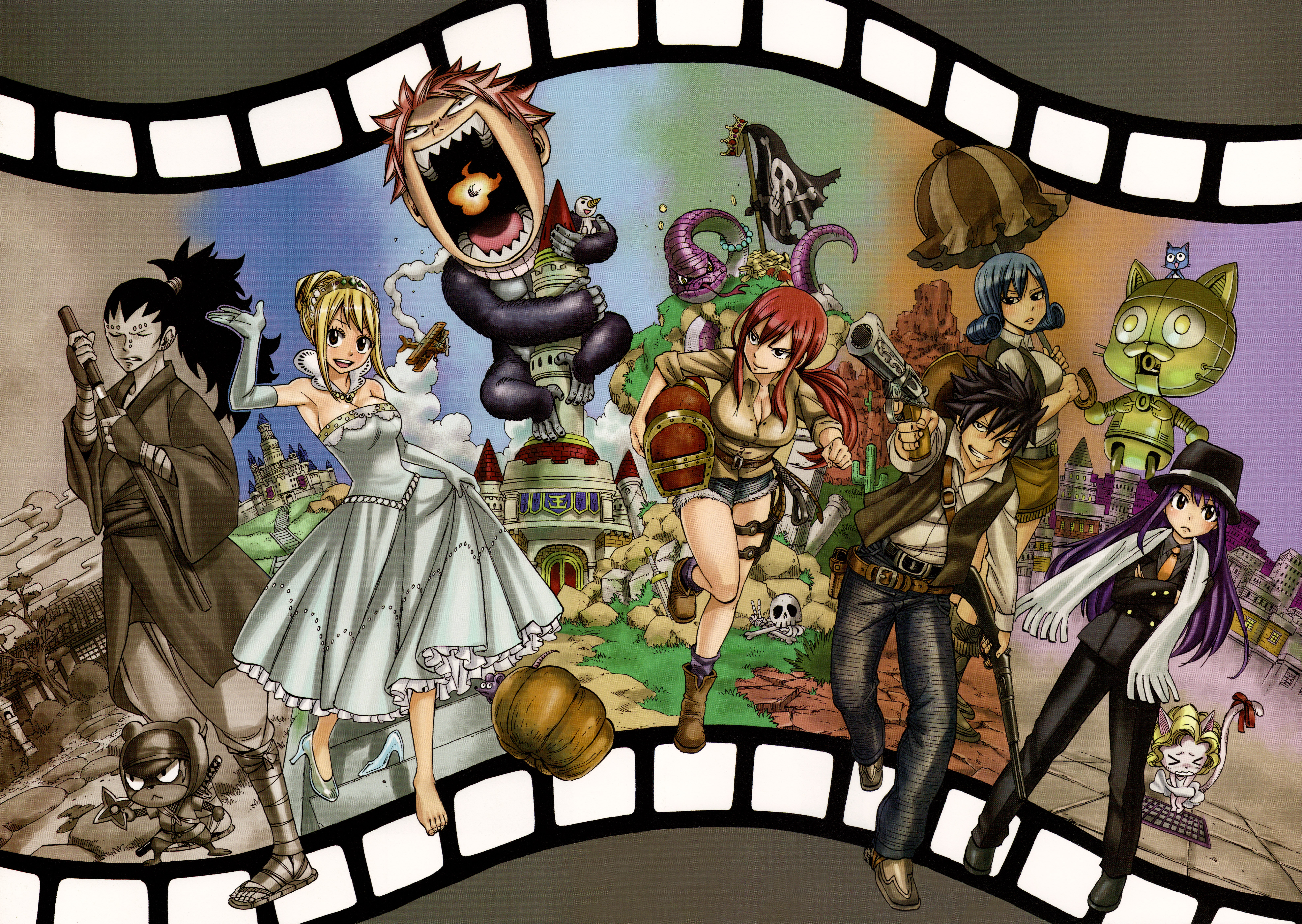 Fairy Tail Poster - HD Wallpaper 