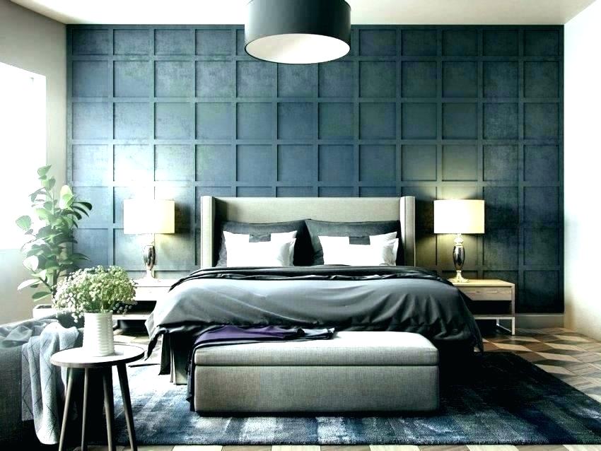 Accent Wall Ideas Bedroom Modern - HD Wallpaper 