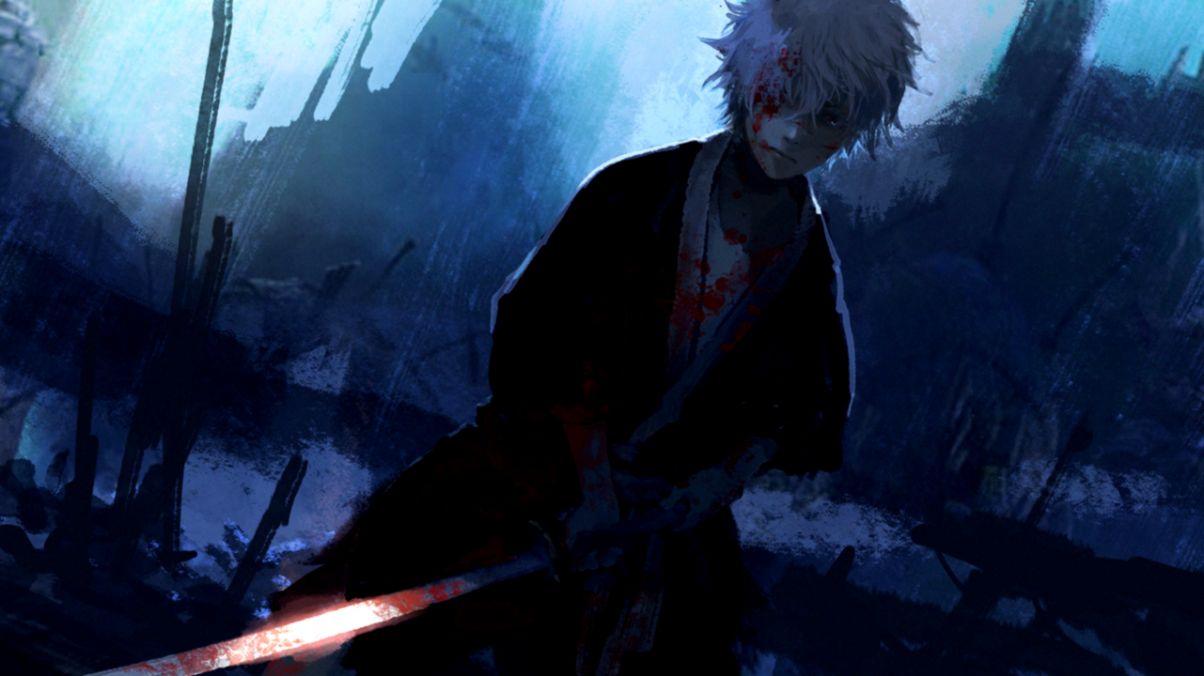 Sakata Gintoki Gintoki Sakata Gintama Zerochan Anime Sakata Gintoki Art 1204x676 Wallpaper Teahub Io