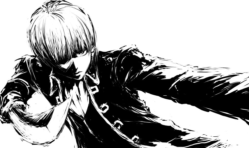 Anime, Gintama, And Manga Image - Gintama Black And White - HD Wallpaper 