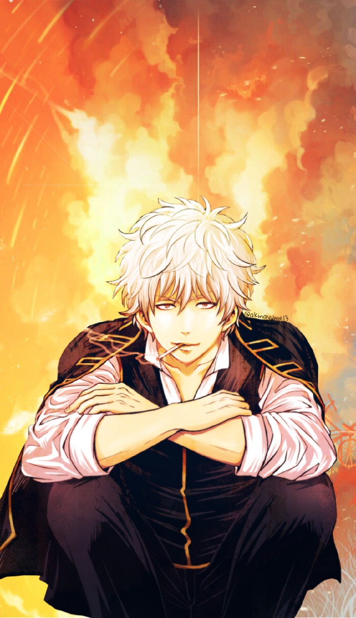 #gintama #gintokisakata #gintoki #anime #animeboy #animewallpaper - Gintoki Sakata - HD Wallpaper 