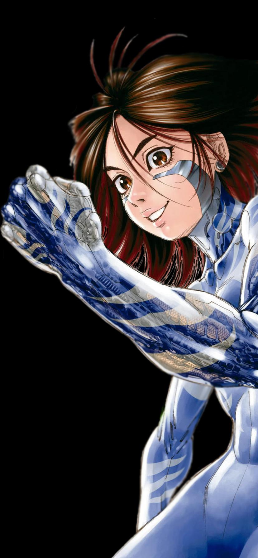 Battle Angel Manga Iphone - HD Wallpaper 