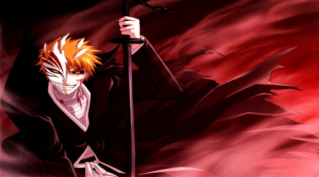 Anime Bleach Kurosaki Ichigo Hollow Wallpaper And Background - Bleach Ichigo Hollow - HD Wallpaper 