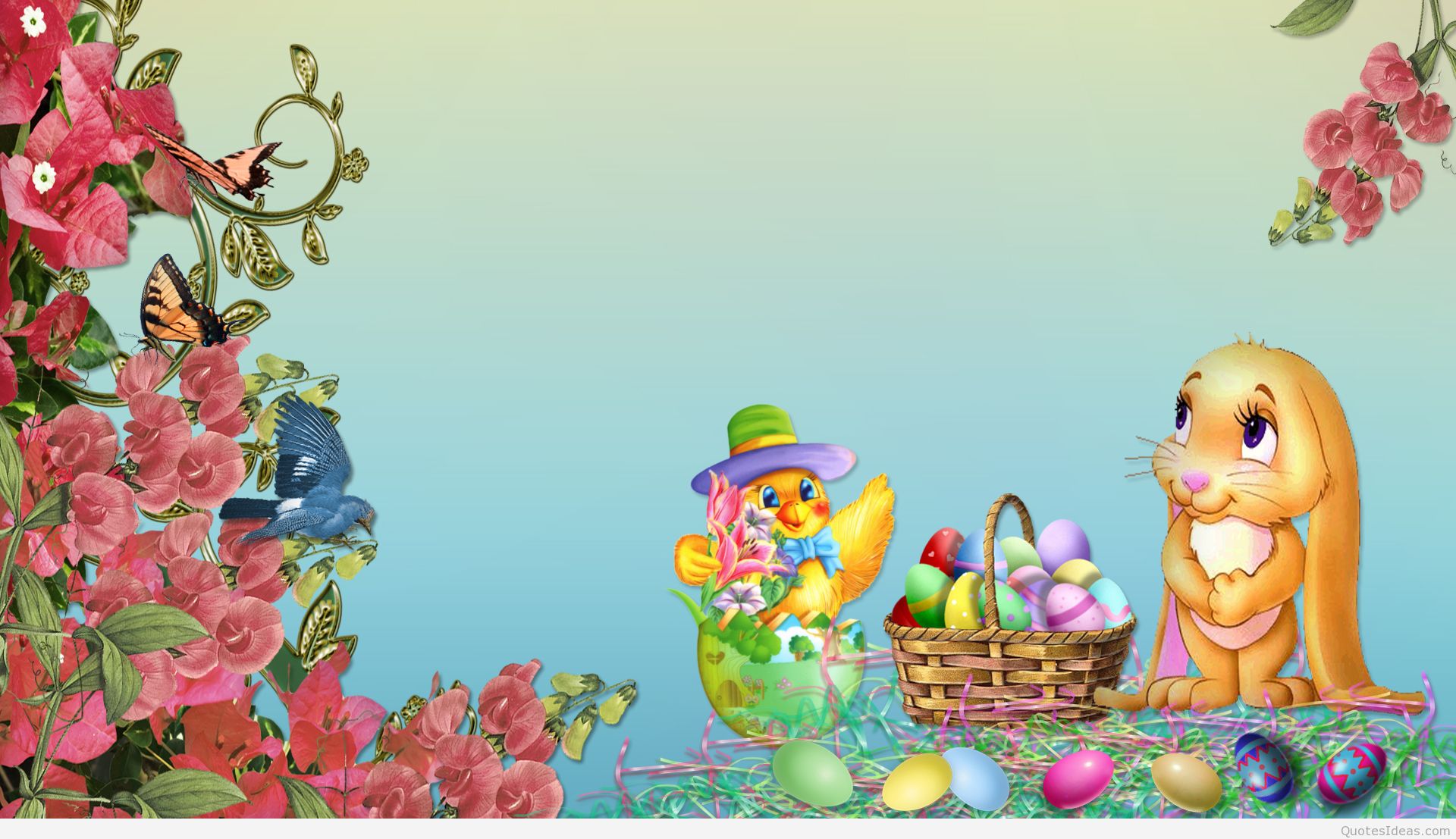 Best Easter Wallpapers Hd - Animated Good Morning Happy Sunday - 1920x1107  Wallpaper 
