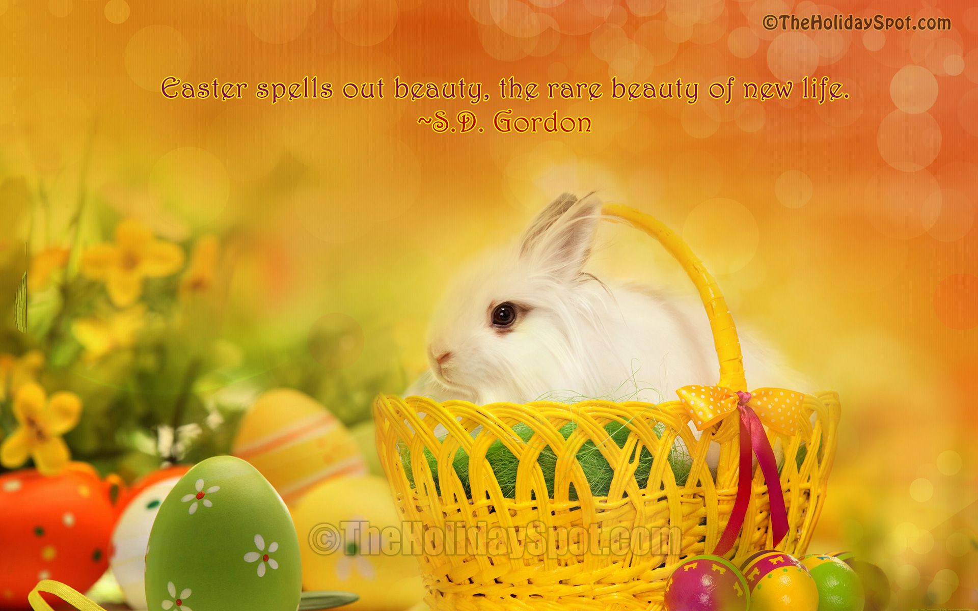 Free Cute Easter Wallpaper - Easter - HD Wallpaper 
