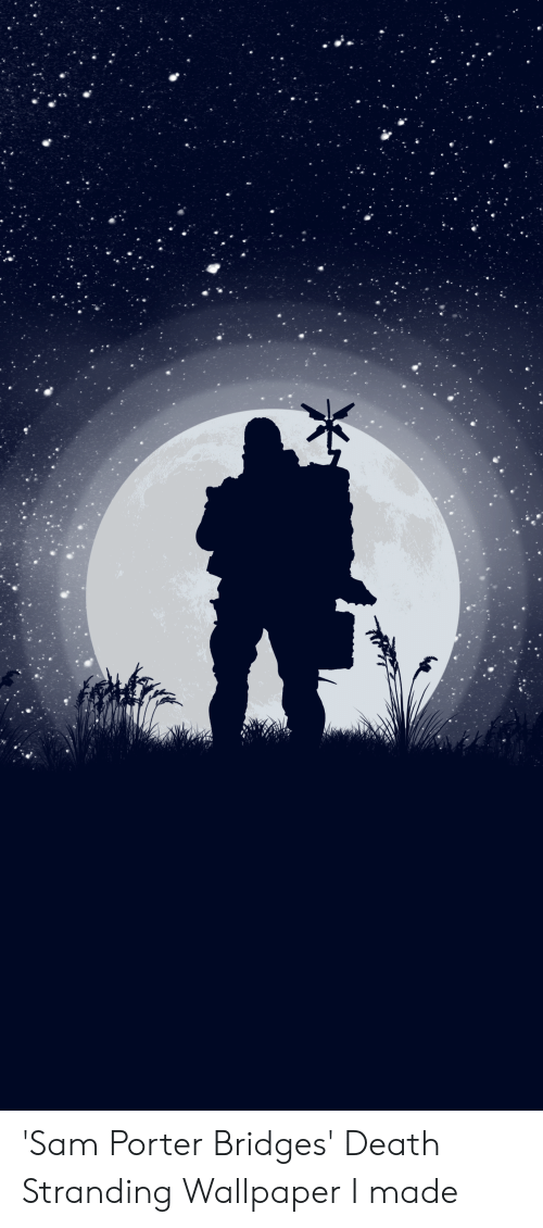 Death Wallpaper And Sam Death Stranding Wallpaper Vector 500x1130 Wallpaper Teahub Io